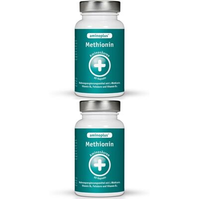 Aminoplus Methionin plus Vitamin B Komplex Kapseln 2x 2x60 St Aminoplus Methionin plus Vitamin B Komplex Kapseln 2x 2x60 St