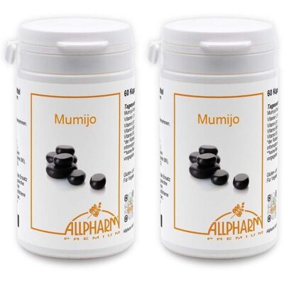 ALLPHARM Mumijo Kapseln 2x 2x60 St ALLPHARM Mumijo Kapseln 2x 2x60 St