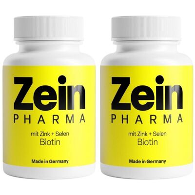 ZeinPharma Biotin Komplex 10 mg+Zink+Selen hochdosiert Kaps. 2x 2x180 St Kapseln ZeinPharma Biotin Komplex 10 mg+Zink+Selen hochdosiert Kaps. 2x 2x180 St Kapseln