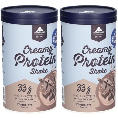 Multipower Creamy Protein Shake Schoko 2x 2x420 g Pulver Multipower Creamy Protein Shake Schoko 2x 2x420 g Pulver
