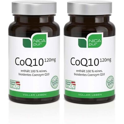 Nicapur CoQ10 120 mg Kapseln 2x 2x60 St Nicapur CoQ10 120 mg Kapseln 2x 2x60 St