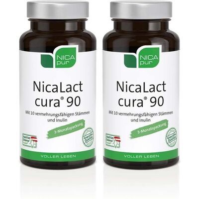 Nicapur NicaLact cura 90 Kapseln 2x 2x90 St Nicapur NicaLact cura 90 Kapseln 2x 2x90 St