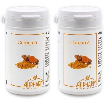 Curcuma Allpharm Premium Kapseln 2x 2x60 St Curcuma Allpharm Premium Kapseln 2x 2x60 St