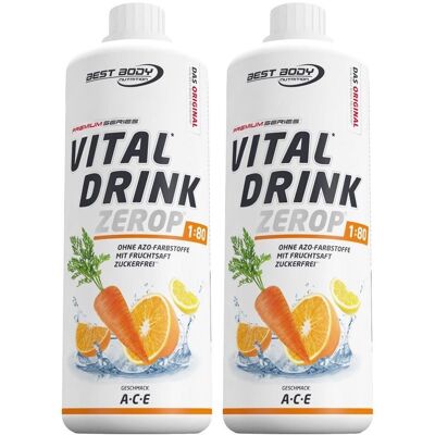 Best Body Nutrition BBN Vital Drink ACE 2x 2x1000 ml Konzentrat Best Body Nutrition BBN Vital Drink ACE 2x 2x1000 ml Konzentrat