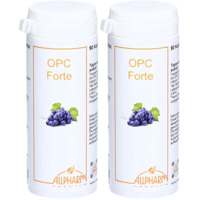 OPC Forte Allpharm Premium Kapseln 2x 2x90 St OPC Forte Allpharm Premium Kapseln 2x 2x90 St