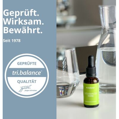Tri.balance Vitamin D3 Tropfen x2 2x30 ml Tri.balance Vitamin D3 Tropfen x2 2x30 ml