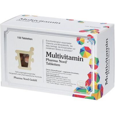 Pharma Nord - Multivitamin-Tabletten - 150 Tabletten Pharma Nord - Multivitamin-Tabletten - 150 Tabletten