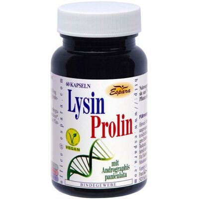 Espara Lysin Prolin Kapseln - Nahrungsergänzungsmittel Espara Lysin Prolin Kapseln - Nahrungsergänzungsmittel