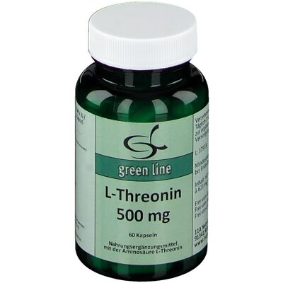 Nutritheke L-Threonin 500 mg Kapseln 60 St Nutritheke L-Threonin 500 mg Kapseln 60 St