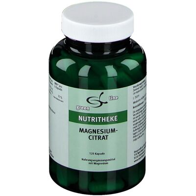 Green Line Nutritheke - Magnesiumcitrat - 120 Kapseln Green Line Nutritheke - Magnesiumcitrat - 120 Kapseln