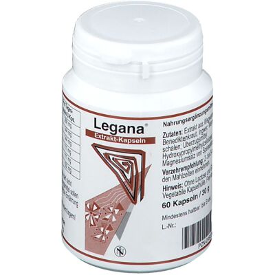 Nestmann - Legana Extrakt - 60 Kapseln - Nahrungsergänzungsmittel Nestmann - Legana Extrakt - 60 Kapseln - Nahrungsergänzungsmittel