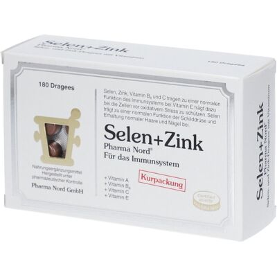 Pharma Nord Selen+Zink Dragees - Nahrungsergänzungsmittel Pharma Nord Selen+Zink Dragees - Nahrungsergänzungsmittel