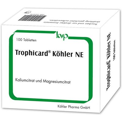 Köhler Trophicard NE Tabletten - Nahrungsergänzungsmittel Köhler Trophicard NE Tabletten - Nahrungsergänzungsmittel
