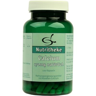 Nutritheke Calcium 170 mg natürlich Kapseln 120 St Nutritheke Calcium 170 mg natürlich Kapseln 120 St