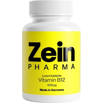 ZeinPharma Vitamin B12 500 μg - Lutschtabletten - 180 St ZeinPharma Vitamin B12 500 μg - Lutschtabletten - 180 St