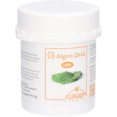 Omega-3 Algen Dha+Epa Kapseln Allpharm Premium 120 St Omega-3 Algen Dha+Epa Kapseln Allpharm Premium 120 St