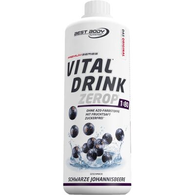 Best Body Nutrition BBN Low Carb Vital Drink schwarze Johannisbeere 1000 ml Konzentrat Best Body Nutrition BBN Low Carb Vital Drink schwarze Johannisbeere 1000 ml Konzentrat