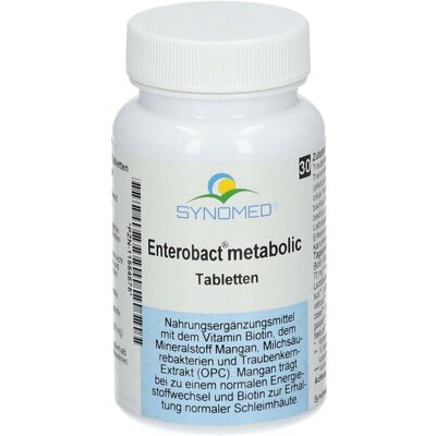 SYNOMED Enterobact metabolic Tabletten 30 St SYNOMED Enterobact metabolic Tabletten 30 St