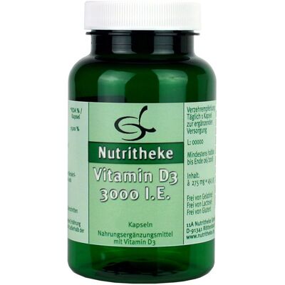 Nutritheke Vitamin D3 3.000 I.e. Kapseln 90 St Nutritheke Vitamin D3 3.000 I.e. Kapseln 90 St