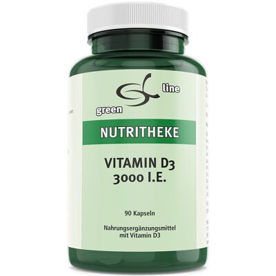 green line Vitamin D3 3.000 I.e. Kapseln 180 St green line Vitamin D3 3.000 I.e. Kapseln 180 St