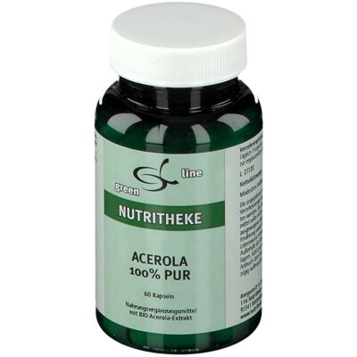 Nutritheke Acerola 100% PUR Bio 60 St Kapseln Nutritheke Acerola 100% PUR Bio 60 St Kapseln