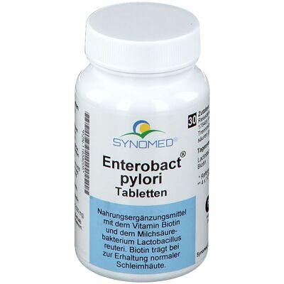 SYNOMED Enterobact pylori Tabletten 30 St SYNOMED Enterobact pylori Tabletten 30 St