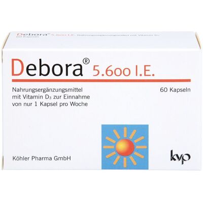 Debora 5.600 I.e. Kapseln 60 St Debora 5.600 I.e. Kapseln 60 St