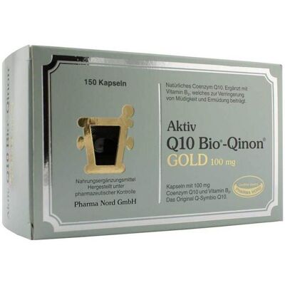 Q10 BIO Qinon Gold 100 mg Pharma Nord Kapseln 150 St Q10 BIO Qinon Gold 100 mg Pharma Nord Kapseln 150 St