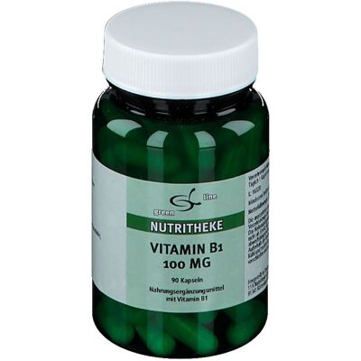 Nutritheke - Vitamin B1 - 100 mg - 90 Kapseln - Dietary supplement Nutritheke - Vitamin B1 - 100 mg - 90 Kapseln - Dietary supplement
