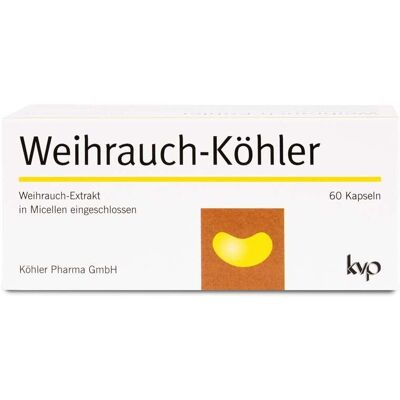 kvp Weihrauch-Köhler Kapseln 60 St kvp Weihrauch-Köhler Kapseln 60 St
