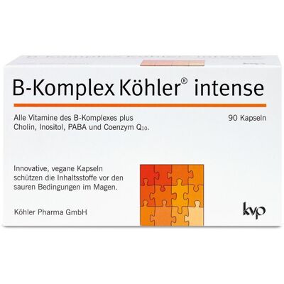 B-Komplex Köhler intense Kapseln 90 St B-Komplex Köhler intense Kapseln 90 St