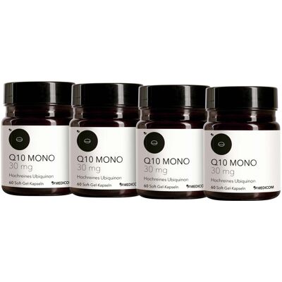 Medicom Q10 Mono 30 mg Weichkapseln 4x60 St Medicom Q10 Mono 30 mg Weichkapseln 4x60 St