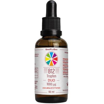 SinoPlaSan B12 DUO 1000 μg Tropfen - Vitamine SinoPlaSan B12 DUO 1000 μg Tropfen - Vitamine