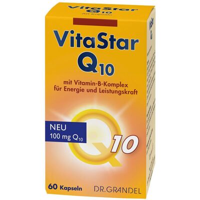 DR. GRANDEL Vitastar Q10 Kapseln 60 St DR. GRANDEL Vitastar Q10 Kapseln 60 St