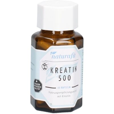 Naturafit Kreatin 500 Kapseln 60 St Naturafit Kreatin 500 Kapseln 60 St
