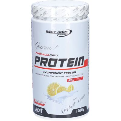 Best Body Nutrition Gourmet Premium Pro Protein - Joghurt Zitrone - 4-Komponenten Protein-Mix Best Body Nutrition Gourmet Premium Pro Protein - Joghurt Zitrone - 4-Komponenten Protein-Mix