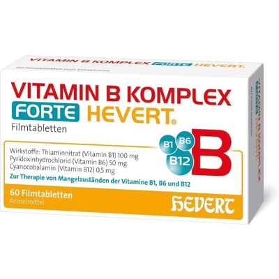 Vitamin B Komplex forte Hevert Tabletten 60 St Vitamin B Komplex forte Hevert Tabletten 60 St