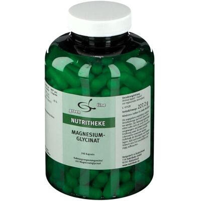 green line Magnesium Glycinat Kapseln 240 St green line Magnesium Glycinat Kapseln 240 St