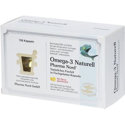 Pharma Nord Omega-3 Naturell Kapseln 150 St Pharma Nord Omega-3 Naturell Kapseln 150 St