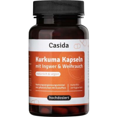 Casida KURKUMA+INGWER+Weihrauch Kapseln - Nahrungsergänzung Casida KURKUMA+INGWER+Weihrauch Kapseln - Nahrungsergänzung