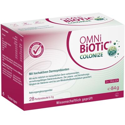 OMNi BiOTiC Colonize - Probiotisches Pulver 28x3g - Darmgesundheit OMNi BiOTiC Colonize - Probiotisches Pulver 28x3g - Darmgesundheit