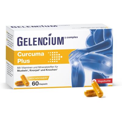 Gelencium Curcuma Plus hochdosiert m.Vit.C Kapseln 60 St Gelencium Curcuma Plus hochdosiert m.Vit.C Kapseln 60 St
