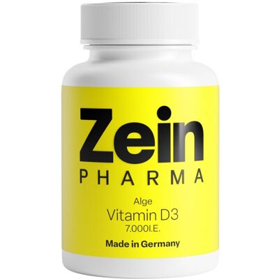 Zein Pharma Vegane Vitamin D3 7000 IU Kapseln - Vegane Vitamin D3 Zein Pharma Vegane Vitamin D3 7000 IU Kapseln - Vegane Vitamin D3
