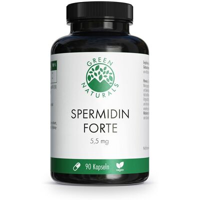 Green Naturals Spermidin Forte 5,5 mg vegan Kaps. 90 St Kapseln Green Naturals Spermidin Forte 5,5 mg vegan Kaps. 90 St Kapseln