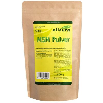 Allcura MSM Methylsulfonylmethan - Nahrungsergänzung Allcura MSM Methylsulfonylmethan - Nahrungsergänzung
