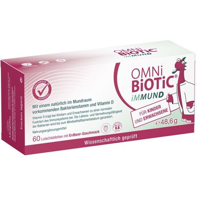Omni BiOTiC immunD Mundtabletten - Lutschtabletten Omni BiOTiC immunD Mundtabletten - Lutschtabletten