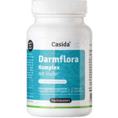 Casida Darmflora Komplex mit Inulin Kapseln 120 St Casida Darmflora Komplex mit Inulin Kapseln 120 St