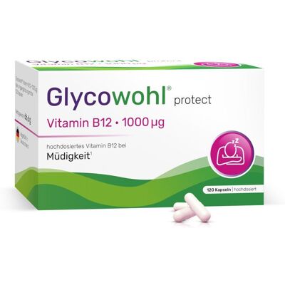Glycowohl Vitamin B12 1000 µg hochdos.vegan Kaps. 120 St Kapseln Glycowohl Vitamin B12 1000 µg hochdos.vegan Kaps. 120 St Kapseln