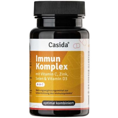 Casida Immun Komplex Vitamin C+Zink+Selen+Vitamin D3 Kps. 60 St Kapseln Casida Immun Komplex Vitamin C+Zink+Selen+Vitamin D3 Kps. 60 St Kapseln