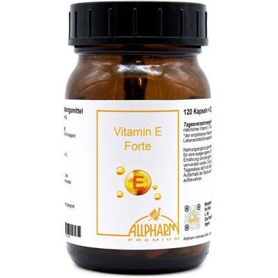 ALLPHARM Vitamin E Forte Kapseln 120 St ALLPHARM Vitamin E Forte Kapseln 120 St
